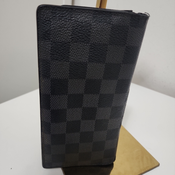 Louis Vuitton Damier Ebene Brazza Long Wallet - Picture 4 of 8